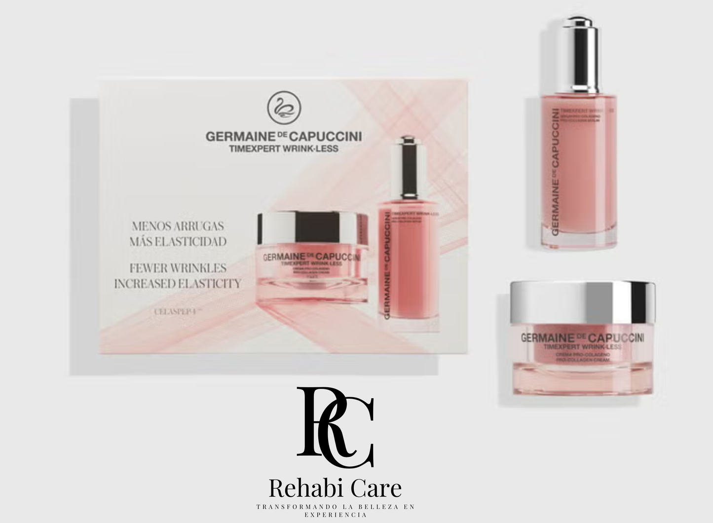 WRINK LESS KIT Rutina Antiarrugas Pro-Colágeno SPF30