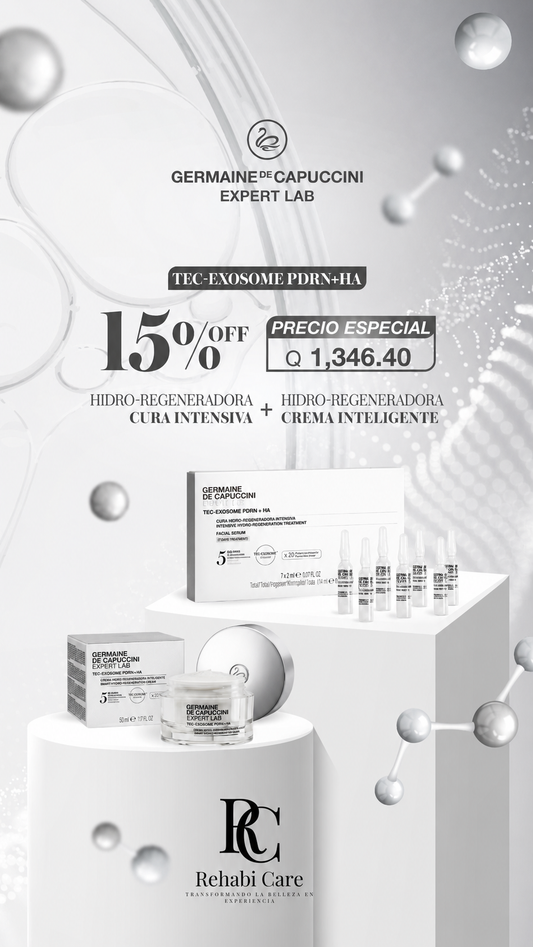 Kit Hidro-Regenerador TEC-EXOSOME PDRN + HA | Germaine de Capuccini Expert Lab
